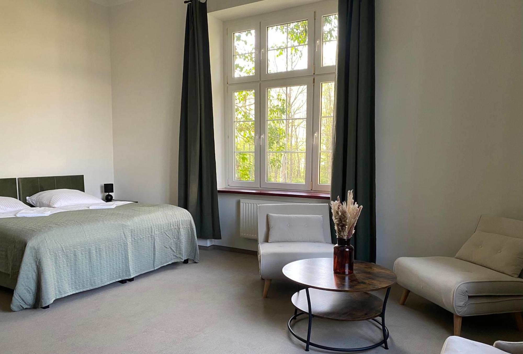 Zamek Nowecin Hotel Łeba Kültér fotó