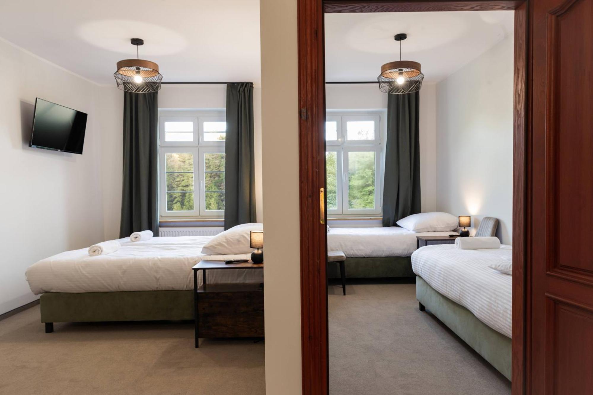 Zamek Nowecin Hotel Łeba Kültér fotó